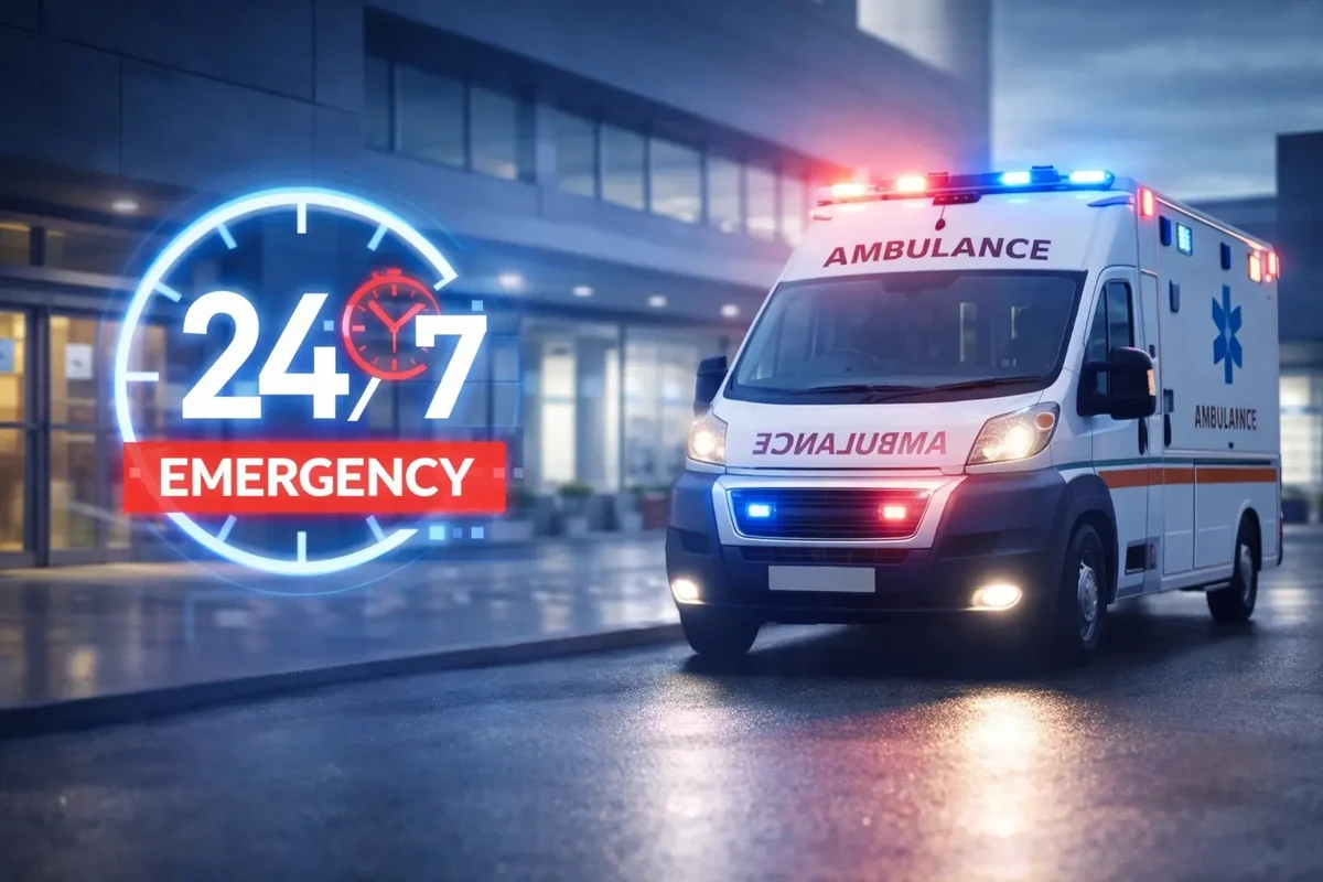 24×7 emergency department at Solar Hospital